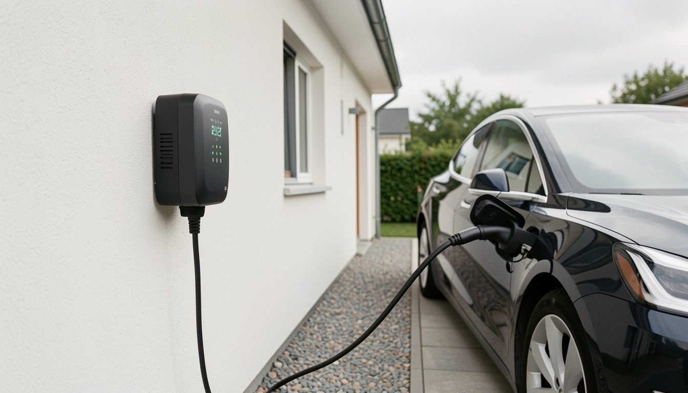 Boîtier de recharge pour voiture électrique à domicile