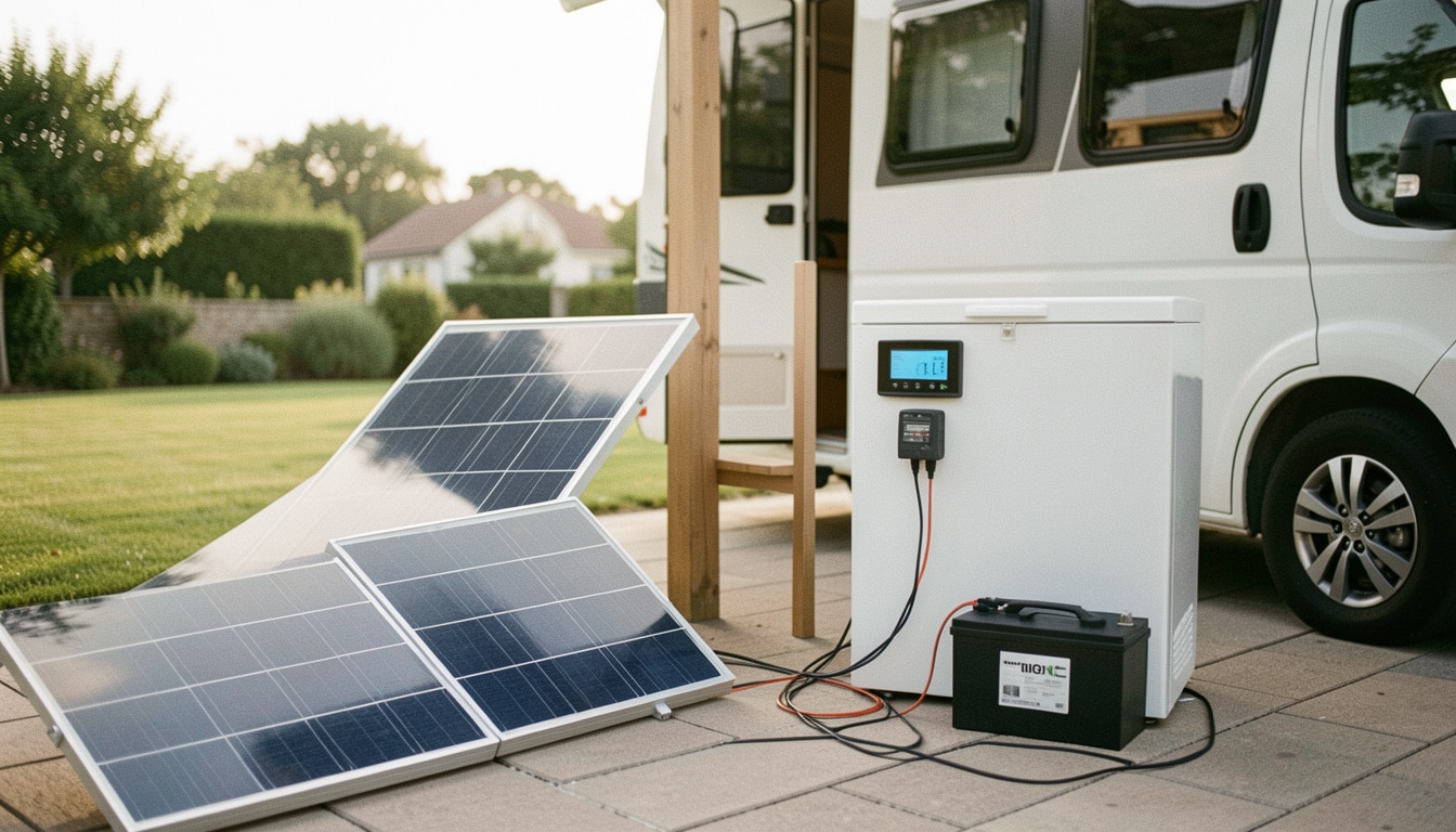 Quelle puissance solaire pour alimenter un frigo 12 V ?