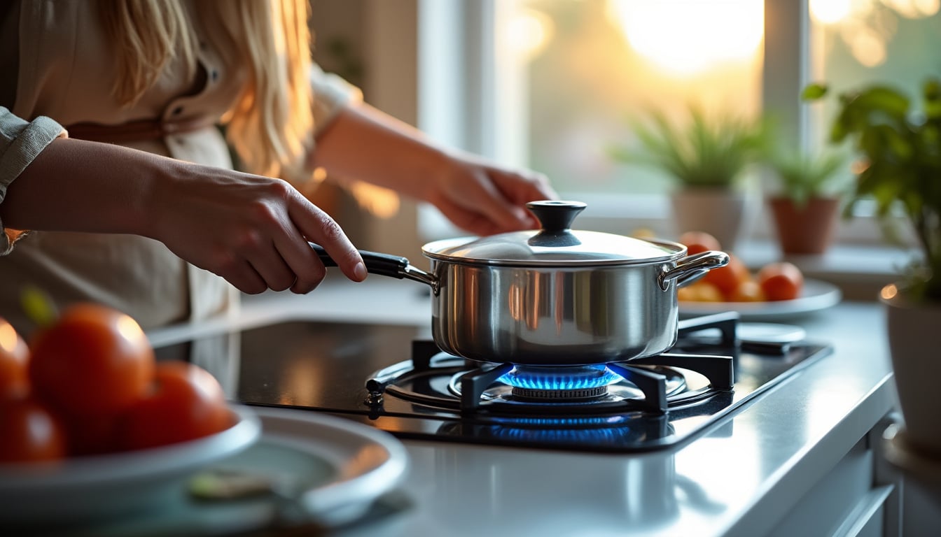 Plaque de cuisson au gaz de ville : guide complet pour bien choisir