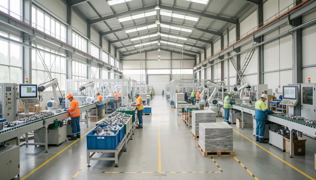 Usine de fabrication : rôle, choix et bonnes pratiques