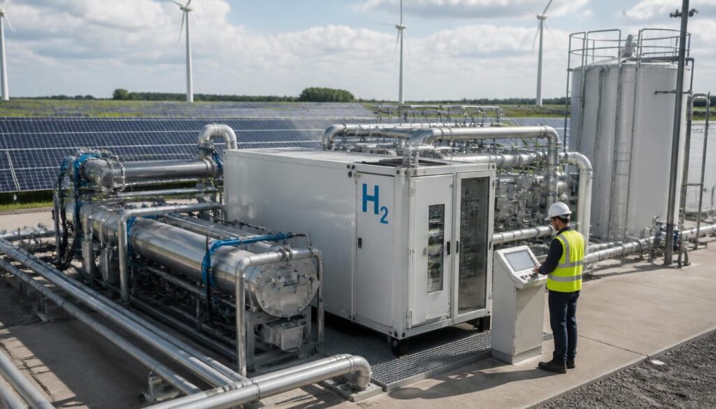Comment se fabrique l’hydrogène vert : procédés et usages