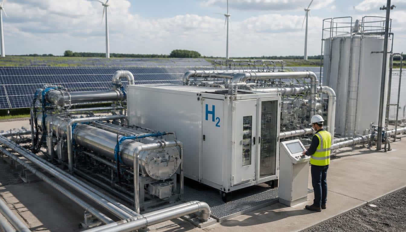Comment se fabrique l’hydrogène vert : procédés et usages